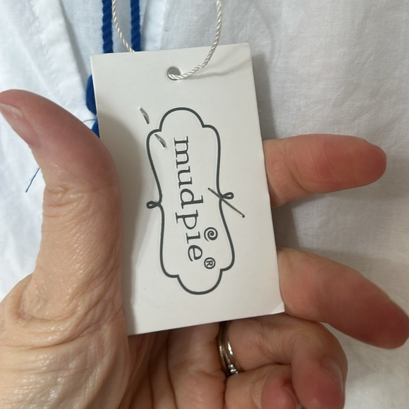 Mud Pie Monaco Embroidered Tunic Size Large - Picture 5 of 6